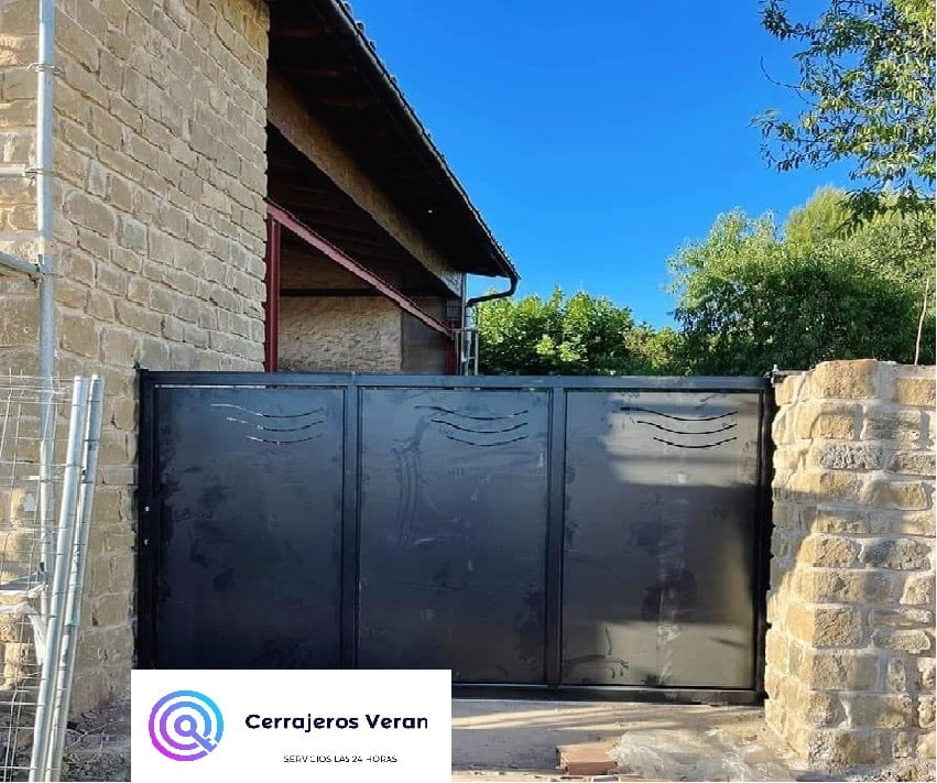 Puertas correderas motorizadas en Burjassot